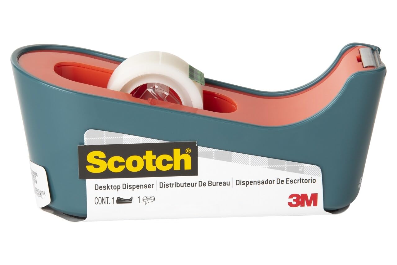 Scotch Desktop Dispenser, Great for Gift Wrapping, Mint (C18-MNT-0)