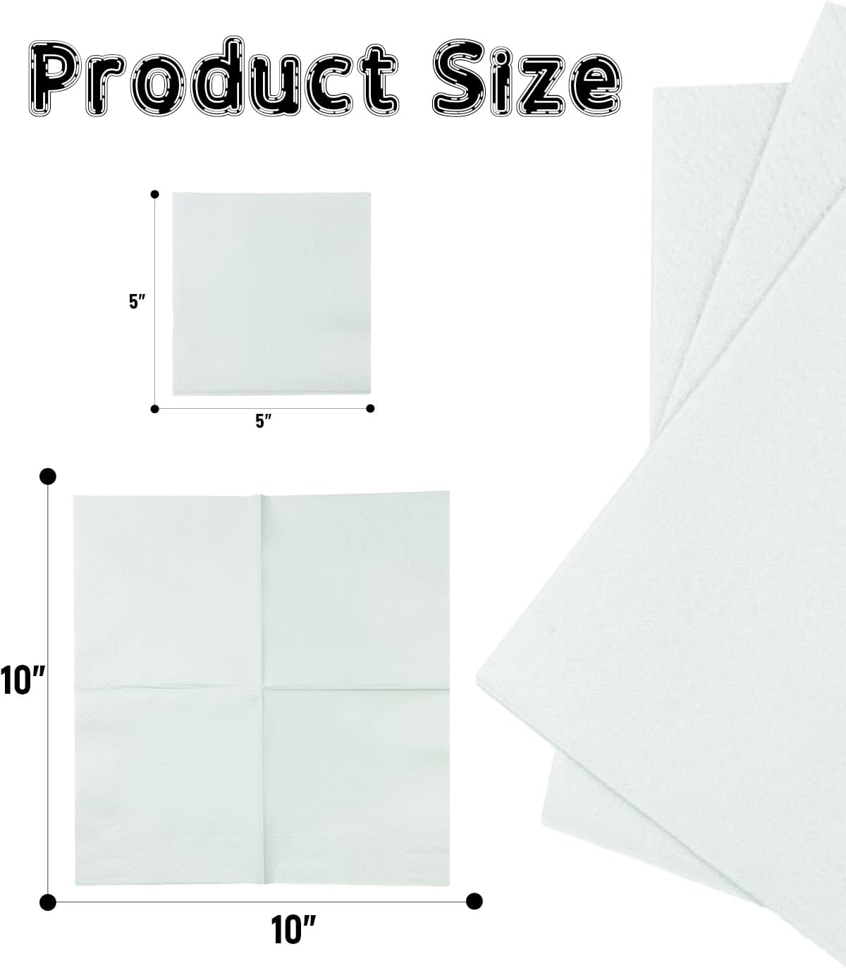Sage Green Cocktail Napkins 5 * 5inch disposable Beverage Napkin paper for Cocktail, Wedding, Dinner，Birthday Party Dessert Wine Paper Napkins（ 120 Count）