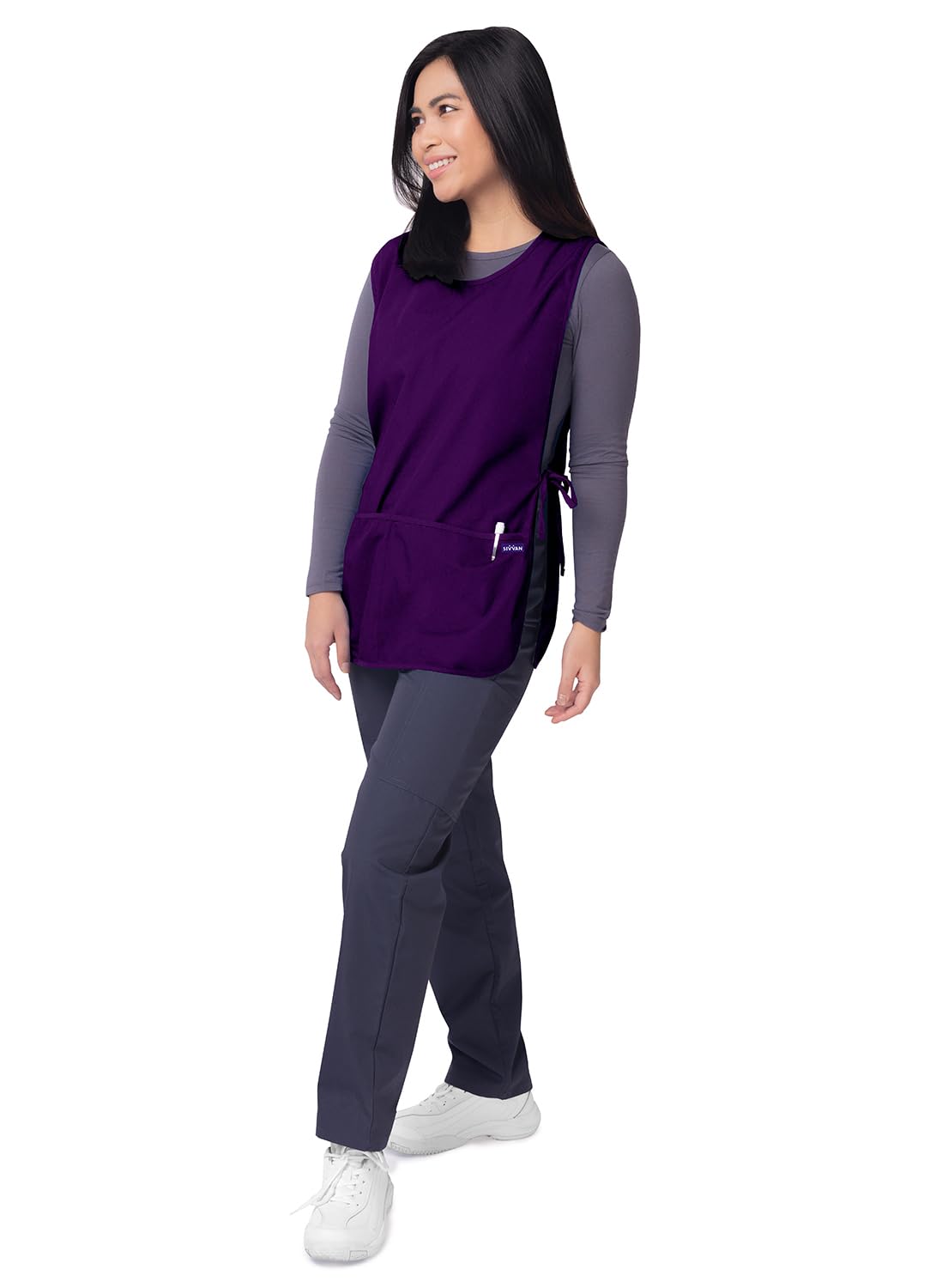 Sivvan Unisex Apron - Cobbler Apron - S8700 - Purple - R