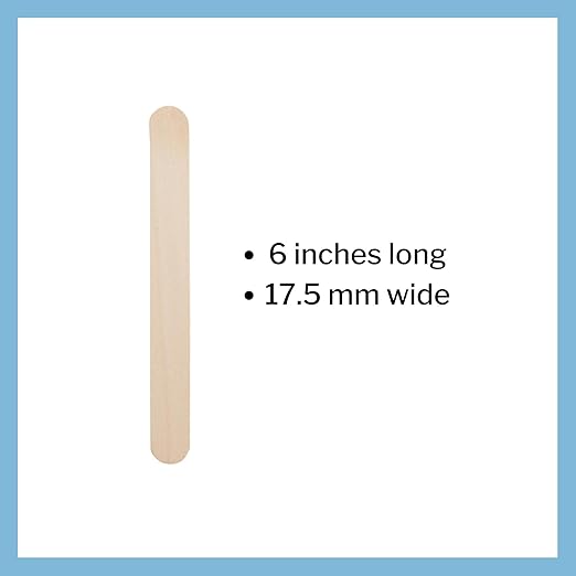 McKesson Tongue Depressor, Sterile, Wooden, Individually Wrapped, Adult, 6 in, 100 Count, 10 Packs, 1000 Total