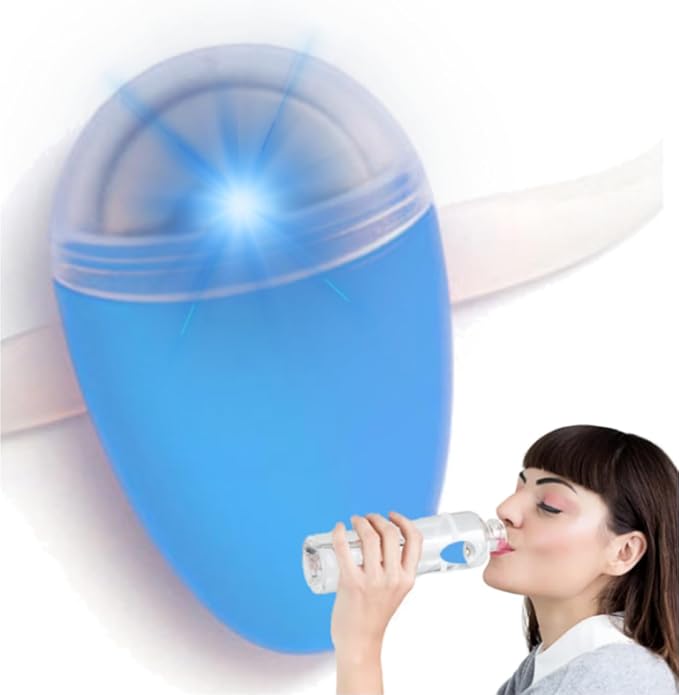ULLA Smart Hydration Reminder to Drink More Water Bottles - Fit Most Bottles - Light Up Technology Tracks When You Hydrate