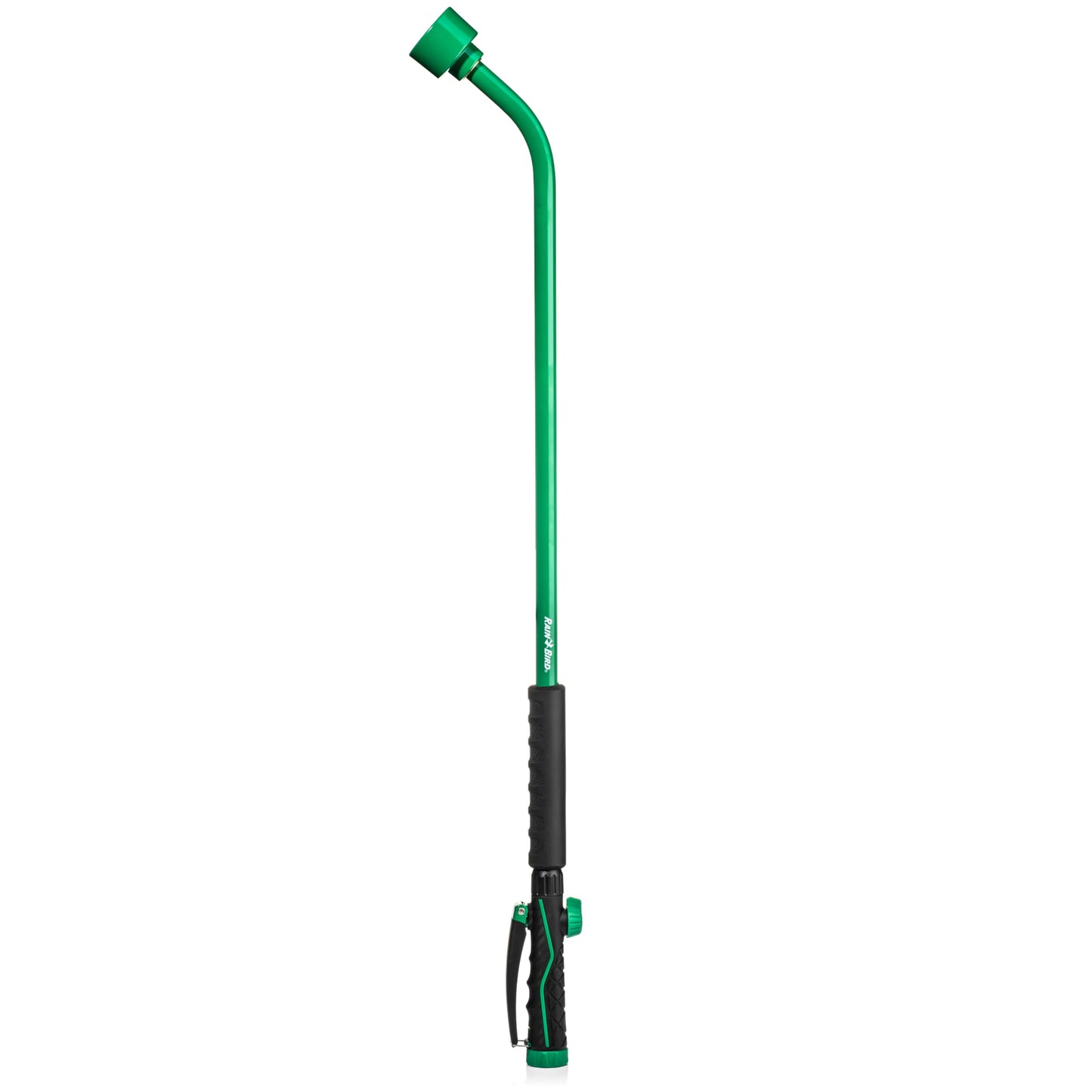 Rain Bird TRNZLWAND36 36" Watering Wand Garden Hose Nozzle, Front Trigger, Carbon Fiber Texture, Shower Spray Pattern