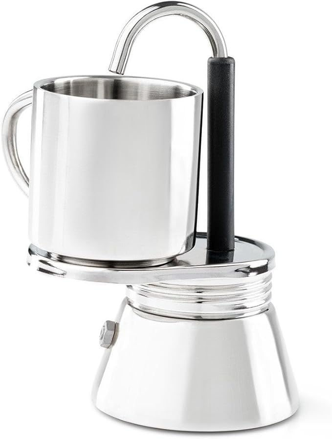 GSI Outdoors, MiniEspresso Set, Superior Backcountry Cookware Since 1985, 1 Cup