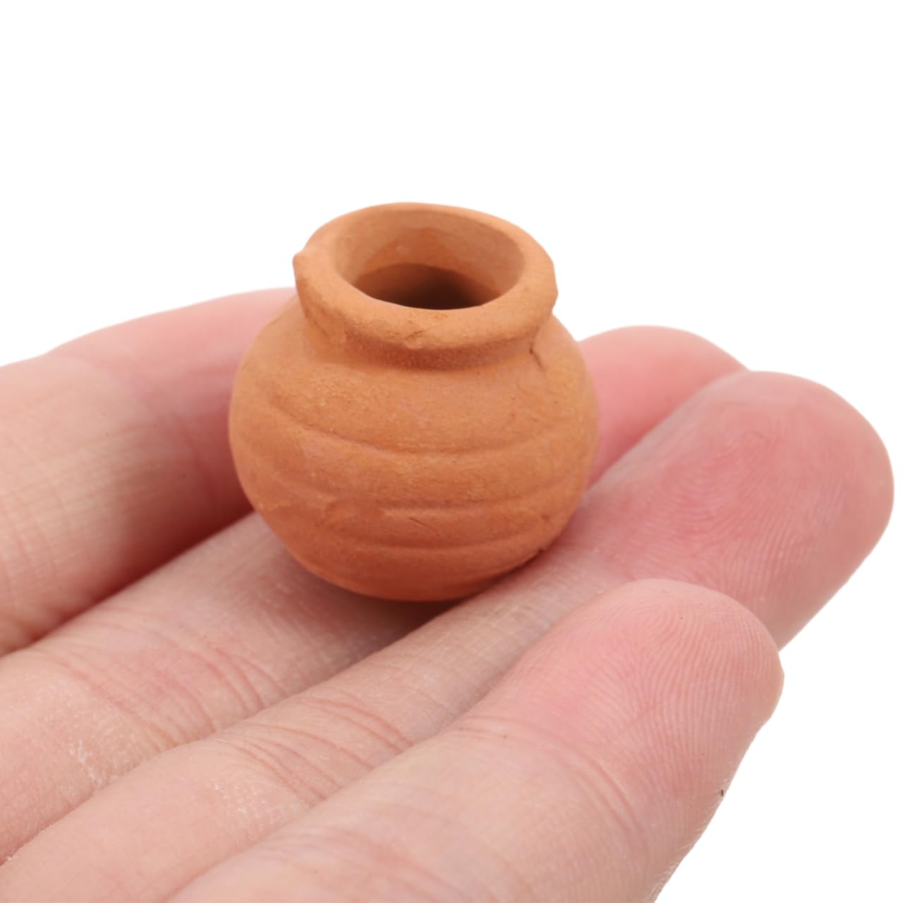Toddmomy 8Pcs Miniature Clay Succulent Planter Pots Tiny Terracotta Flower Pots for Small Plants Desktop Windowsill Garden