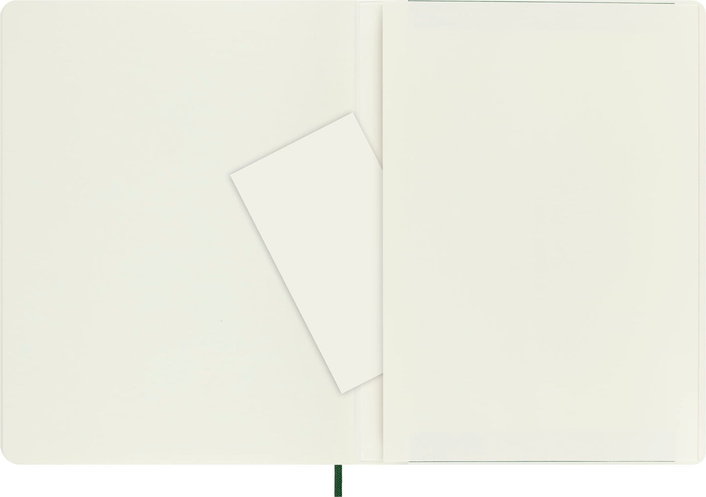Moleskine Classic Notebook, Soft Cover, XL (7.5" x 9.5") Plain/Blank, Myrtle Green, 192 Pages