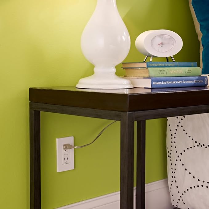 Leviton AFCI Outlet, 15 Amp, Self Test, Tamper-Resistant with LED Indicator Light, Protection from Electrical Fires, AFTR1-I, Ivory