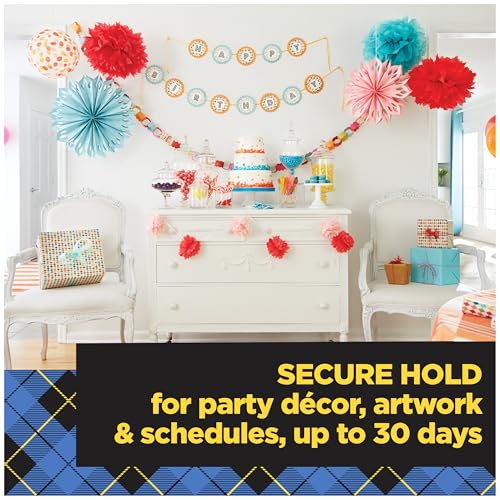 Scotch Wall-Safe Tape, 2 Dispensered Rolls, Sticks Securely, Removes Cleanly, Invisible, Designed for Displaying, Photo Safe, 3/4 in x 600 in (183-DM2) - size: 2 Rolls
