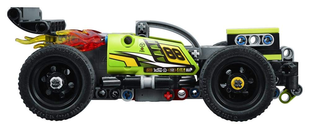LEGO Technic WHACK! 42072 Building Kit with Pull Back Toy Stunt Car, Popular Girls and Boys Engineering Toy for Creative Play (135 Pieces)