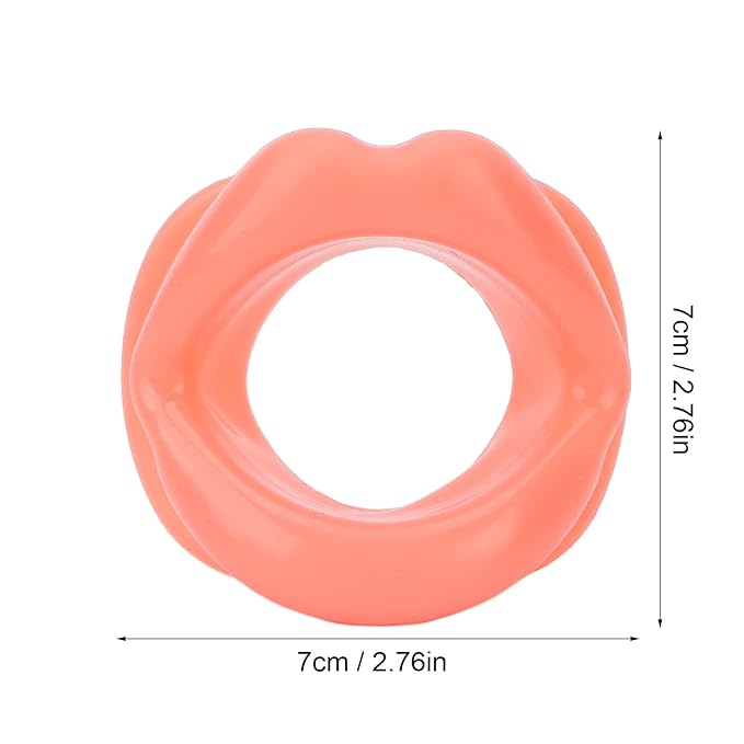 Lip Trainer, Oral Mouth Muscle Massage Tool Silicone Face Slimming Tightening Smile Trainer Lip Exerciser Face Slim Exerciser Muscle Lips Trainer Tightener Face Beauty Tools for