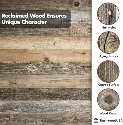 BARNWOODUSA Christmas Tree Collar or Box Made of Reclaimed Wood Rustic Skir