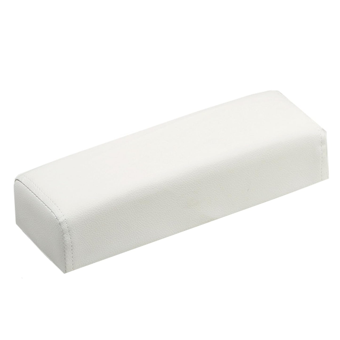 TANG SONG Rectangle Sponge Manicure Hand Rest Pillow Nail Stand Hand Holder Nail Table Manicure Armrest Cushion (White)