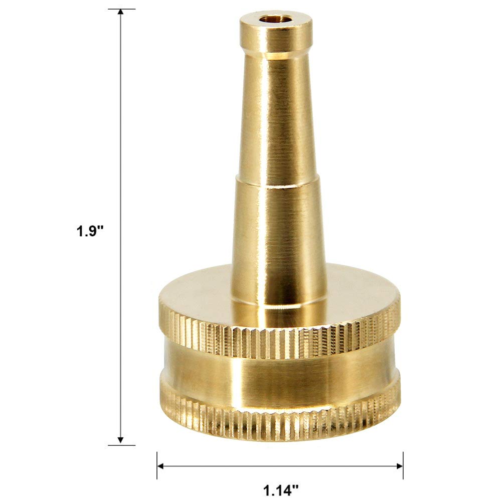 Twinkle Star Brass Jet Sweeper Jet Nozzle, 2 Pack, TWIS3431