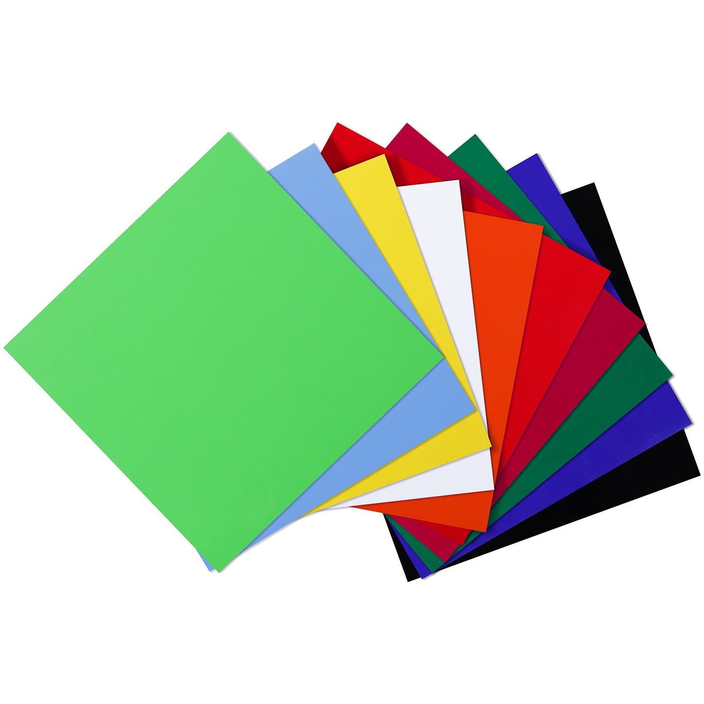 Gdhwxcl 1/8 Thick 12 x 12 inch Acrylic Sheets - 2 Pack Plexiglass Sheets for Creative DIY Projects Laser Cutting Engraving UV Printed Signs Crafts Badges (2, Light Green, 12 x 12 inch)