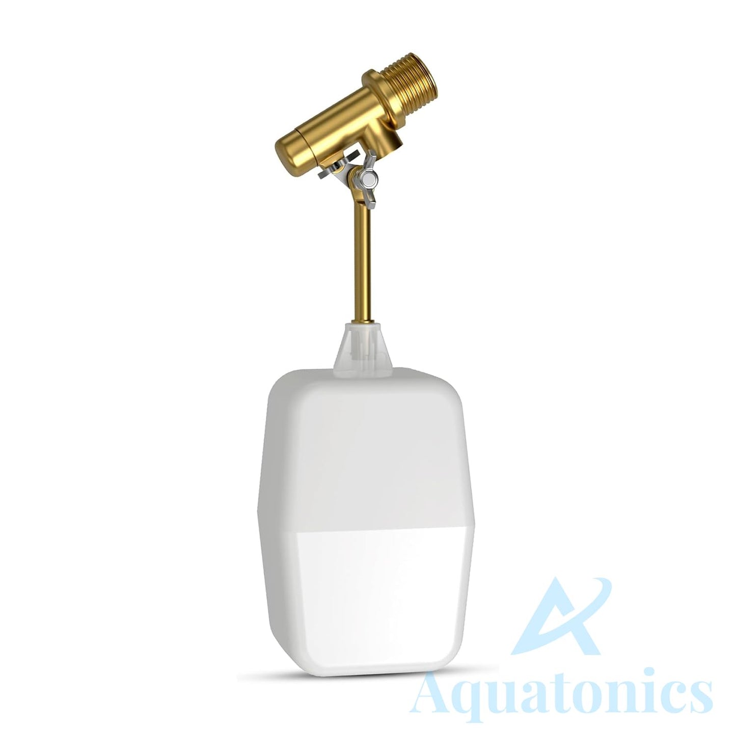 3/8" Water Float Valve – Heavy-Duty 125 PSI Water Level Controller - Easy Wingnut Adjustment Float Valve – Adjustable Flow (2.25 GPM) for In-Ground Pools & Auto-Fill Systems