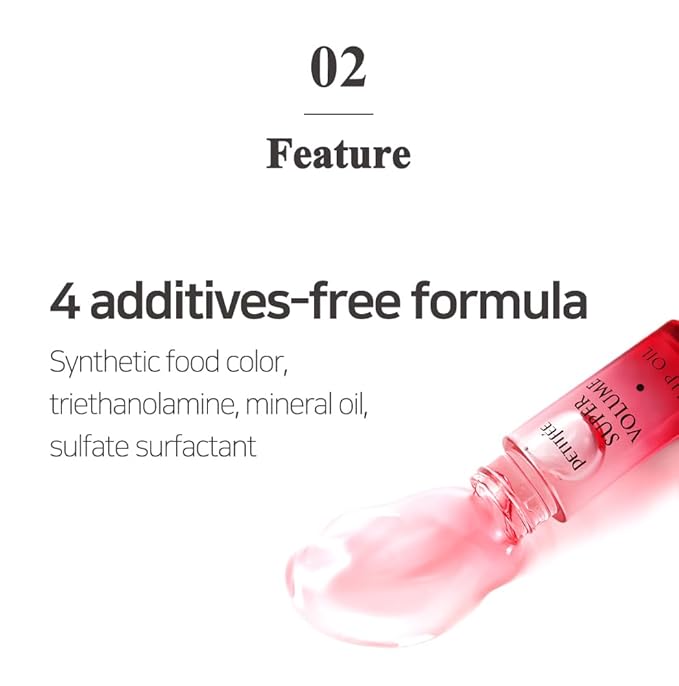 Lip Oil Super Volume | 0.10 Oz | Plumping, Moisturizing, Glass Lips, Plump Lip Oil with Herbal Ingredients, Revitalizing, Volumizing, Nourishing Lips, Non-sticky, Non-artificial Colors