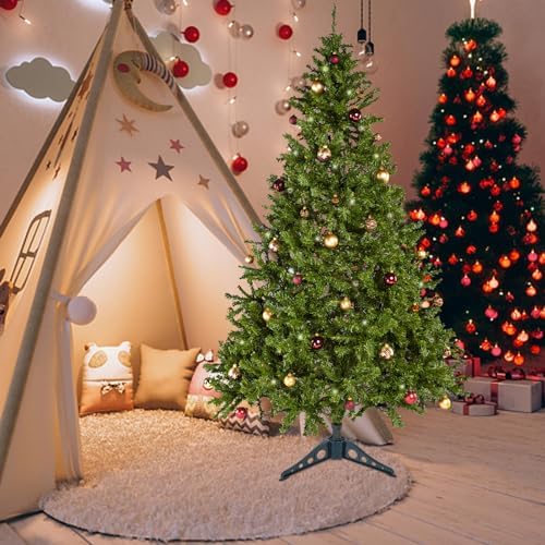 LIOOBO Plastic Christmas Tree Stand Christmas Tree Base with 0.78 in Diameter Trunk