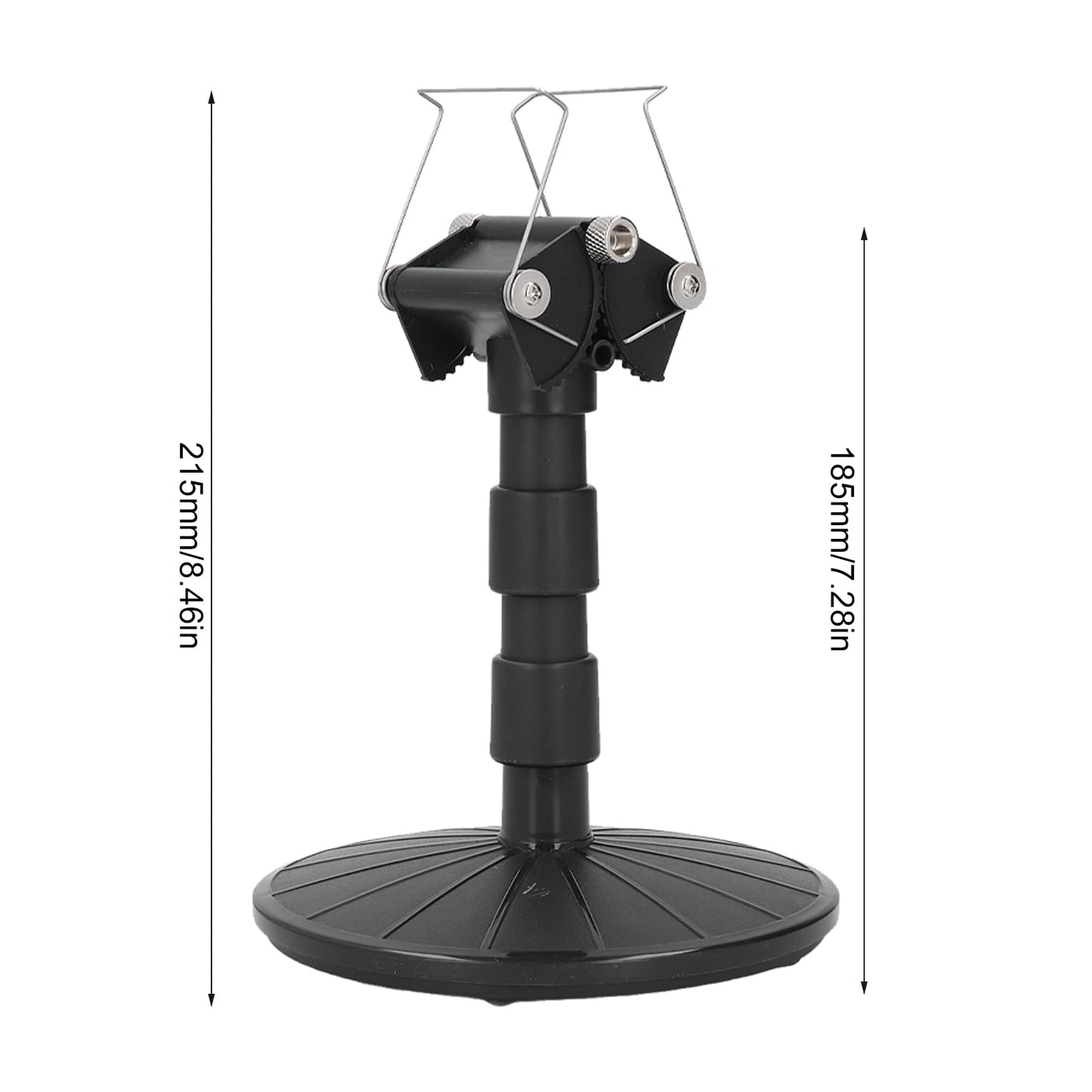 Luatoxry Model Painting Stand, Adjustable Spray Work Painting Stand Set, Rotatable Spray Paint Stands Base, ABS Car Model Paint Stands for DIY Cars, Tanks and Airplanes, 8.46in