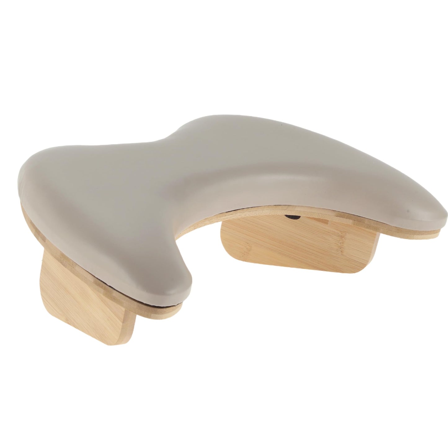 VOCOSTE Arm Rest for Nails Tech, U Shaped Nail Arm Rest, Manicure Hand Rest with Detachable Brackets, Hand Rest for Nails Tech, Nail Hand Rest for Nail Tech Must Haves, Coffee Color