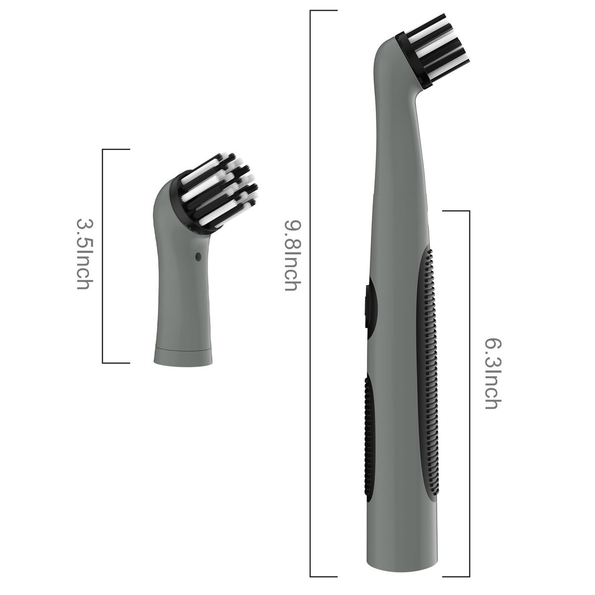 Rechargeable Electric Cleaning Brush with 4 in 1 Multiple Brush Heads and USB Cable