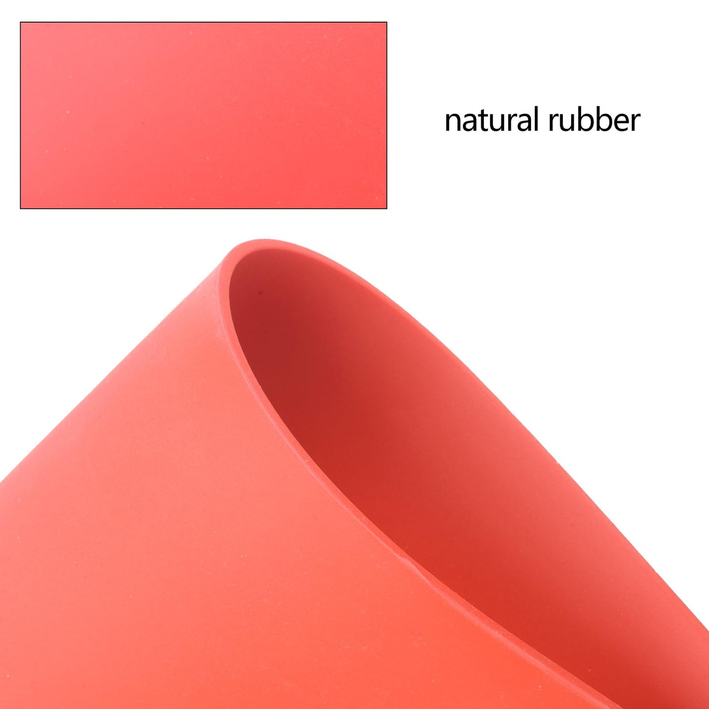 Frddiud Rubber Stamp Sheets for Laser Engraving Machine, 2 PCS A4 Size Engraving Soft Rubber Mats for Laser Cutter to Make Rubber Stamps, Ink Stamp Pads Engraving Tools & Supplies (Orange)
