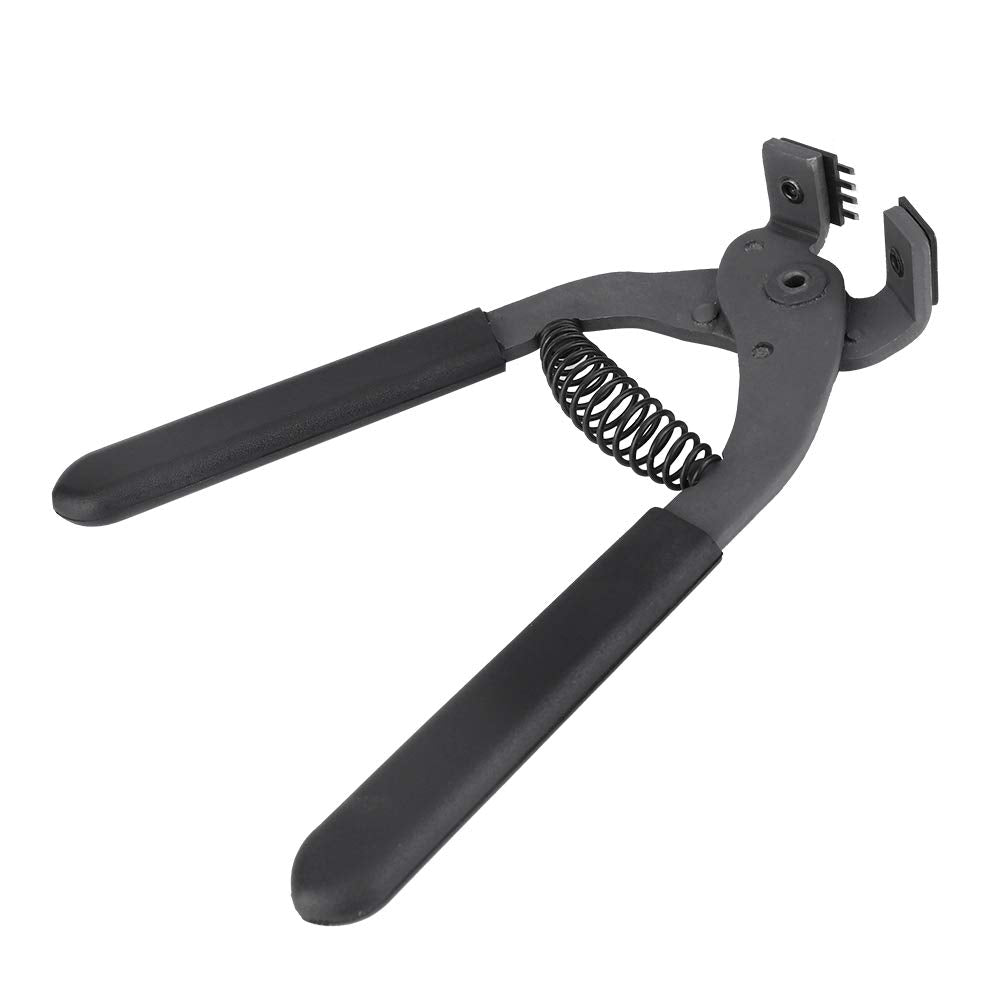 Leather Punch Tool Silent Pliers, 6.7in Handheld Leather Hole Punch Tool with 0.15in Head, DIY Leather Art Craft Hole Punch Stitching Hand Pliers for Belts Straps Saddles Shoes (4mm-4 Teeth)