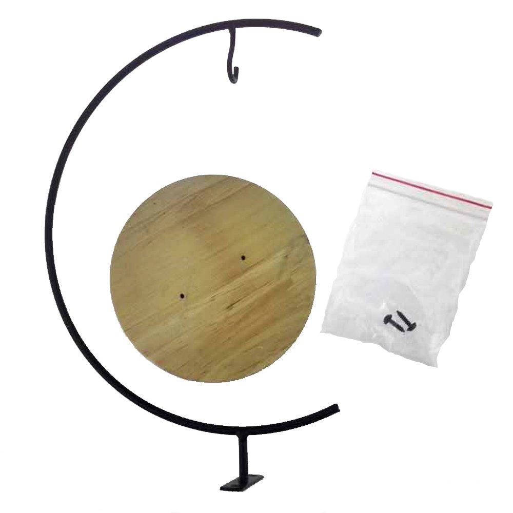Archi Ornament Display Stand Air Plant Stand Flower Pot Stand Holder Iron Pothook Stand for Hanging Glass Terrarium(2 pcs)