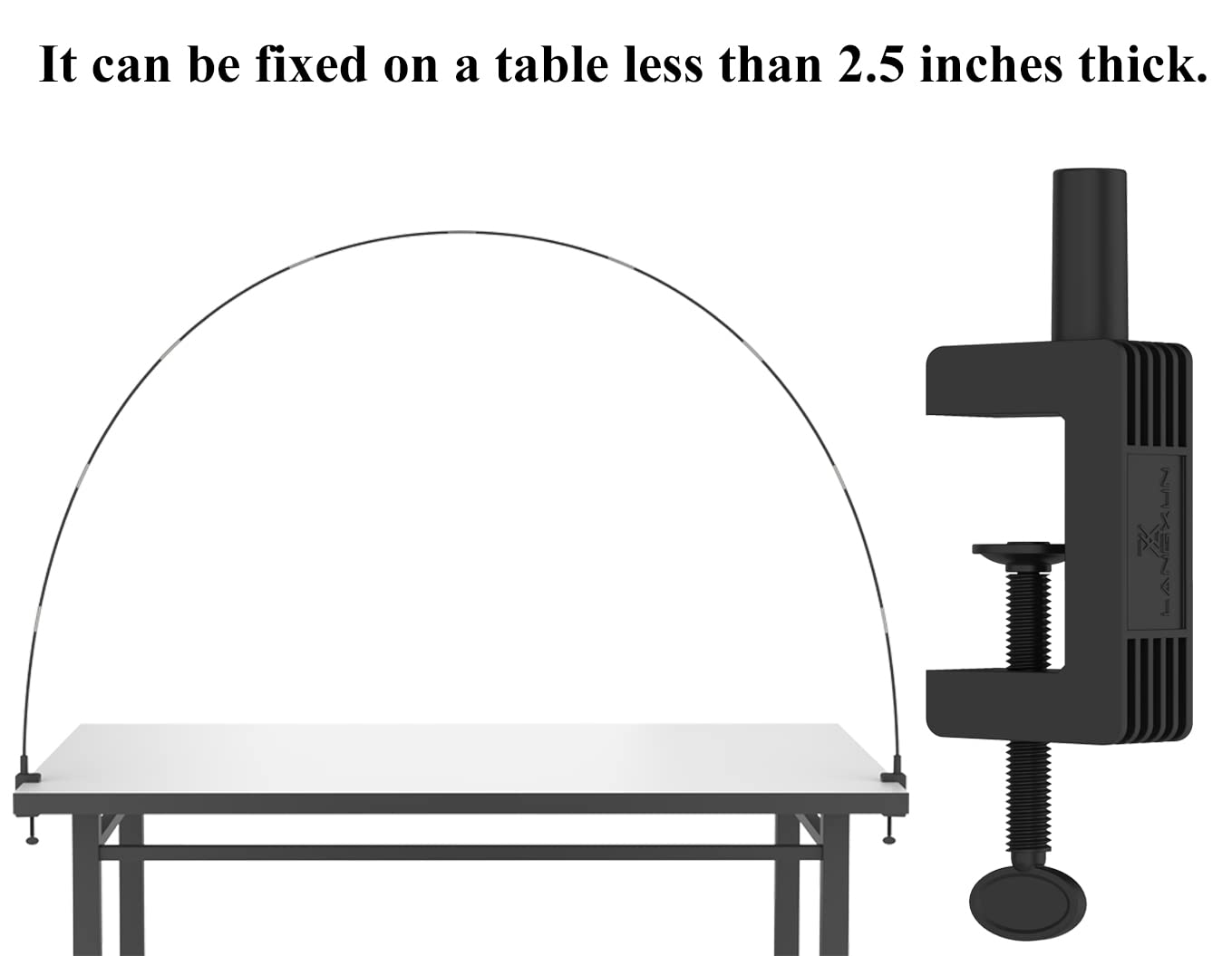 LANGXUN 12ft Table Balloon Arch Stand Kit for Party Decorations, Arco de Globos Para Mesa for Birthday Wedding Graduation Easter Engagement Decor Baby Shower Party Supplies