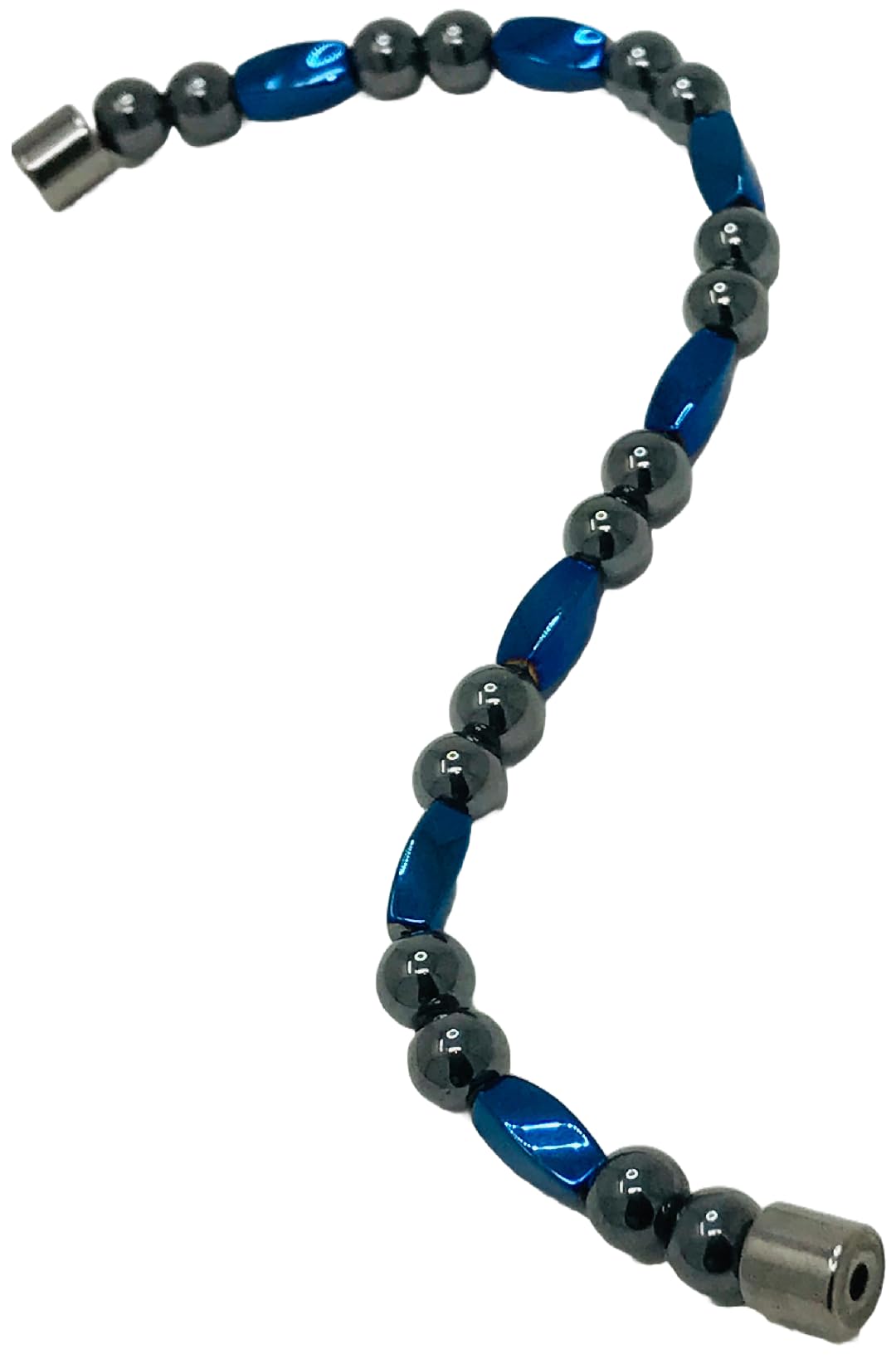 High Power Magnetic Hematite Bracelet (8.75 Inches)