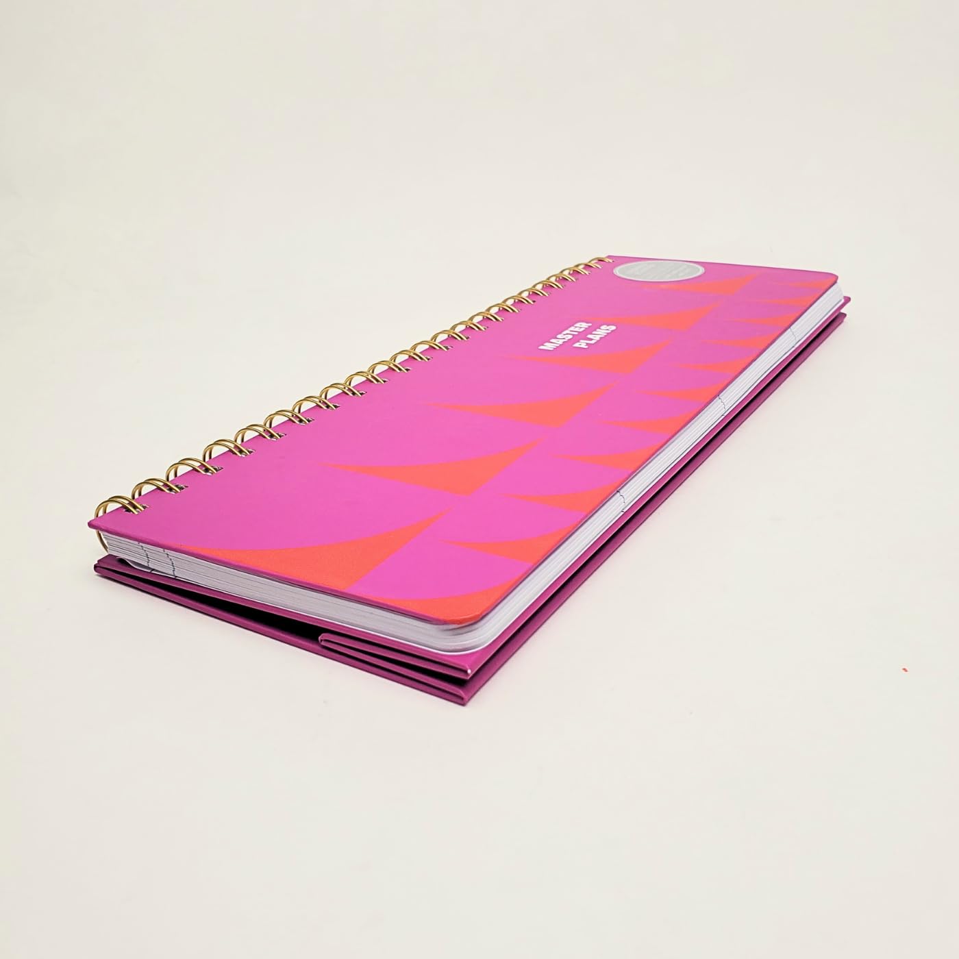 Molly & Rex Statement Shapes Red Undated Planner (38243)