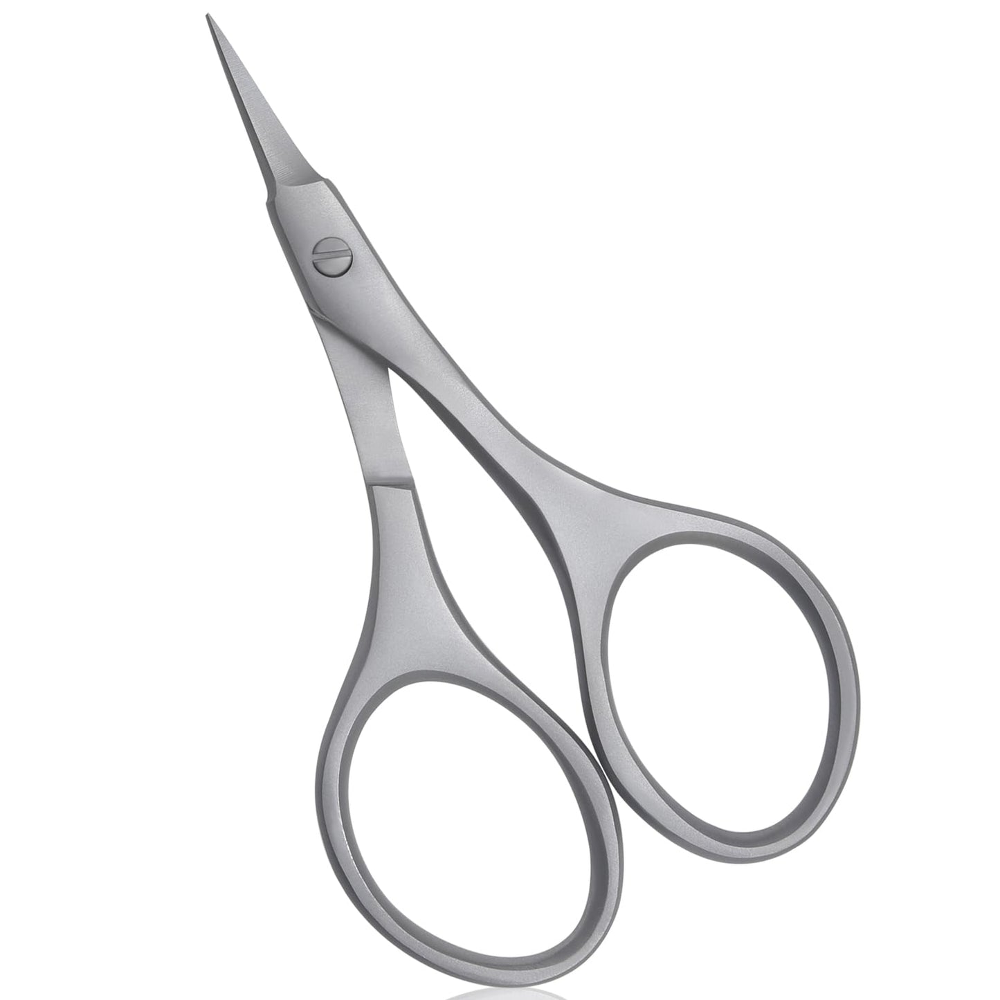 Nexorra German Nail Scissor Small Scissors for Nails, Cuticles, Beard, Eyebrows, Sharp Curved Toenails, Stainless Steel, Manicure and Pedicure Grooming Scissors for Men & Women Beauty Scissor.