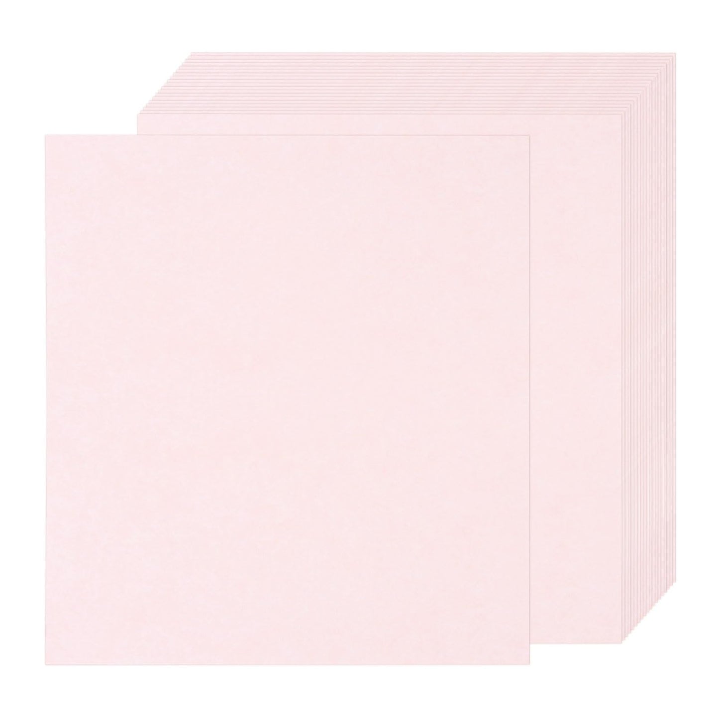 Rebower 25 Sheets Parchment Paper Aged Look Stationery 200GSM Vintage Paper Sheet, [for Certificate, Invitation, Envelope] - 8.5 x 11 Inch/Pink