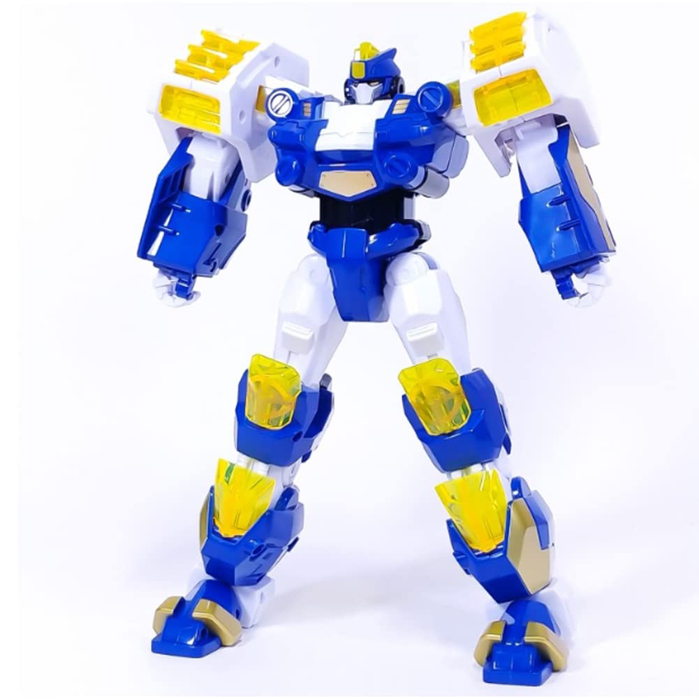 It likes Miniforce Super Dino Power 2 Super T-Raking- 5 Robots Transform into one Dinosaur Robot 19.2 * 9.6 * 13.5in
