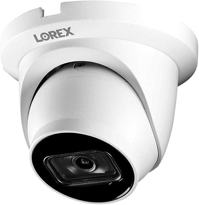 16-Channel Nocturnal NVR System with 4K (8MP) Smart IP Dome Security Cameras with Real-Time 30FPS Recording and Listen-in Audio 4 / White