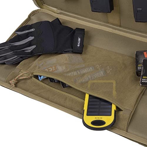 Allen Company Tac-Six 42" Lockable Division Tactical Gun Case, Black