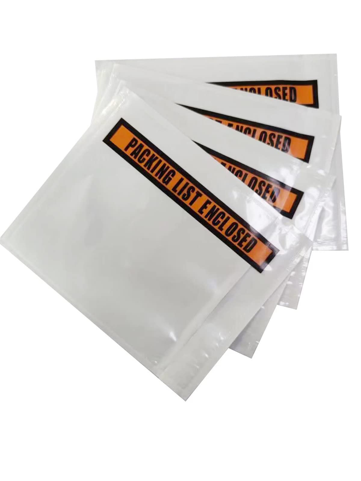 1000 Pcs Packing List Envelopes Pouches 4.5”x 5.5”,Packing Envelopes for Shipping Mailing Pouch Enclosed Bags with Packing Slips Invoice Label