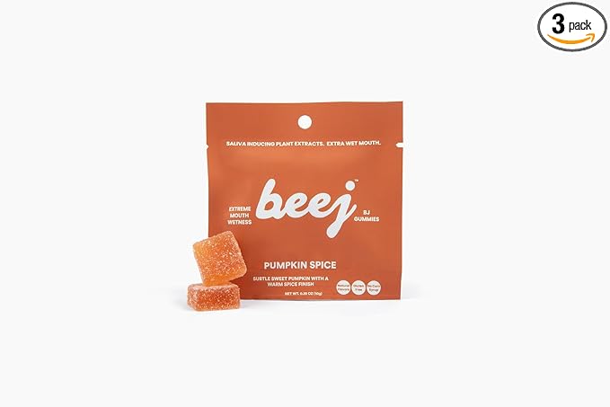 BJ Gummies, by BEEJ. Oral Sex Candy for Couples. (Pumpkin Spice)