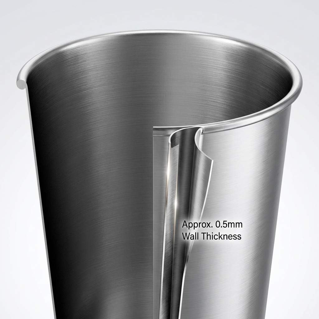 QWORK 13oz Stainless Steel Cups – 16 Pack Stackable Lightweight Metal Tumblers for Home, Camping & Parties