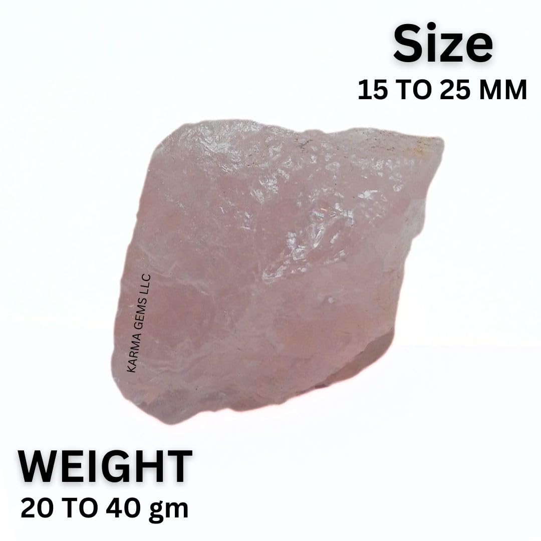 Crystals, Rocks, Jade, Crystals and Healing Stones, Witchcraft Supplies, Healing Crystals, Stones, Healing Stones, Rock Collection, Agate, Raw Stones (Rose Quartz, 2 Pcs)