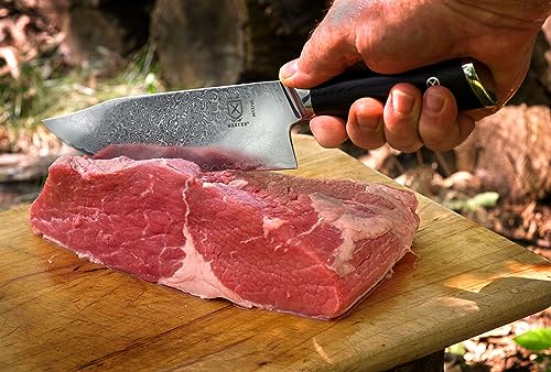 Mercer Culinary M13795 Premium Grade Super Steel, 8-Inch The Hunter Chef's Knife, G10 Handle - style: The Hunter Chef's Knife G10 Handle 8 Inch