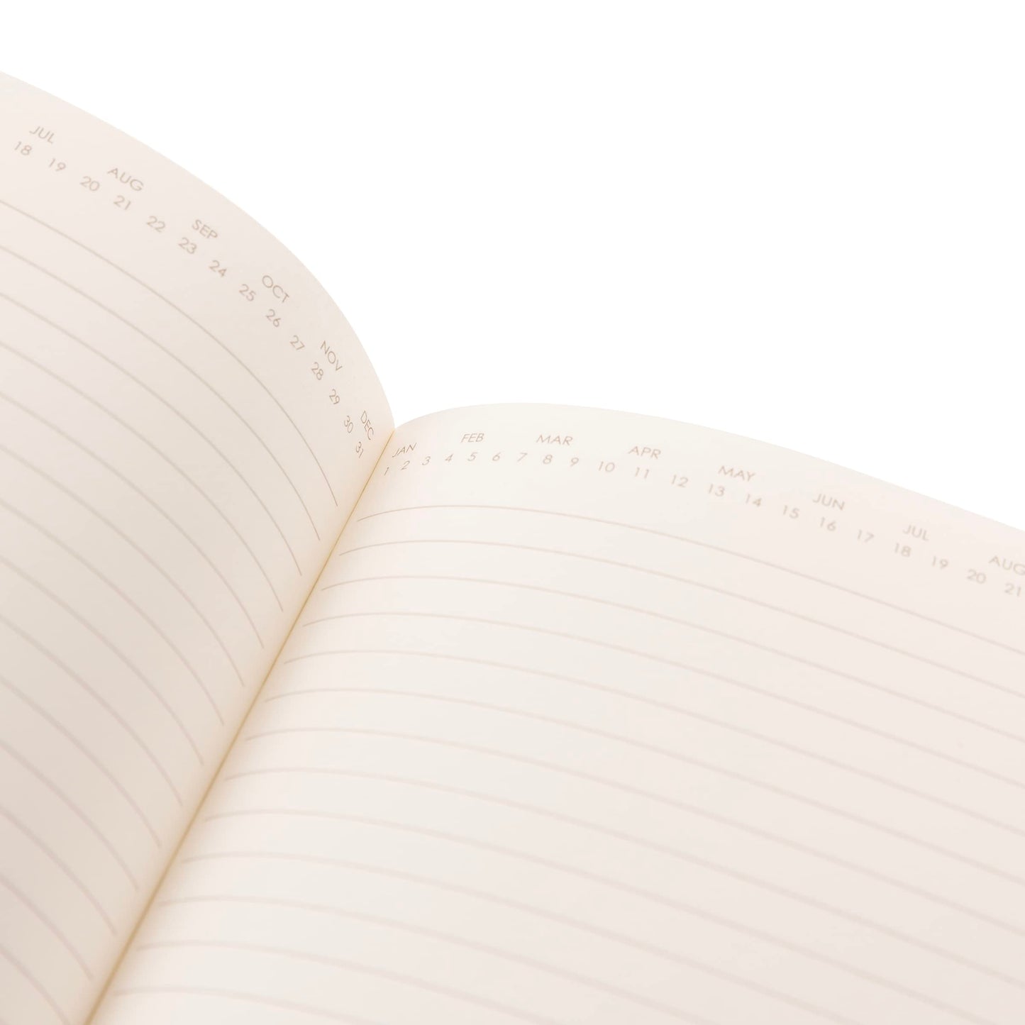 Graphique Apollo Vegan Leather Journal | Hardcover Notebook | 192 Lined Pages | Inner Pocket, Pen Loop, Elastic Closure | Work, Diary, Notes | 6” x 8”