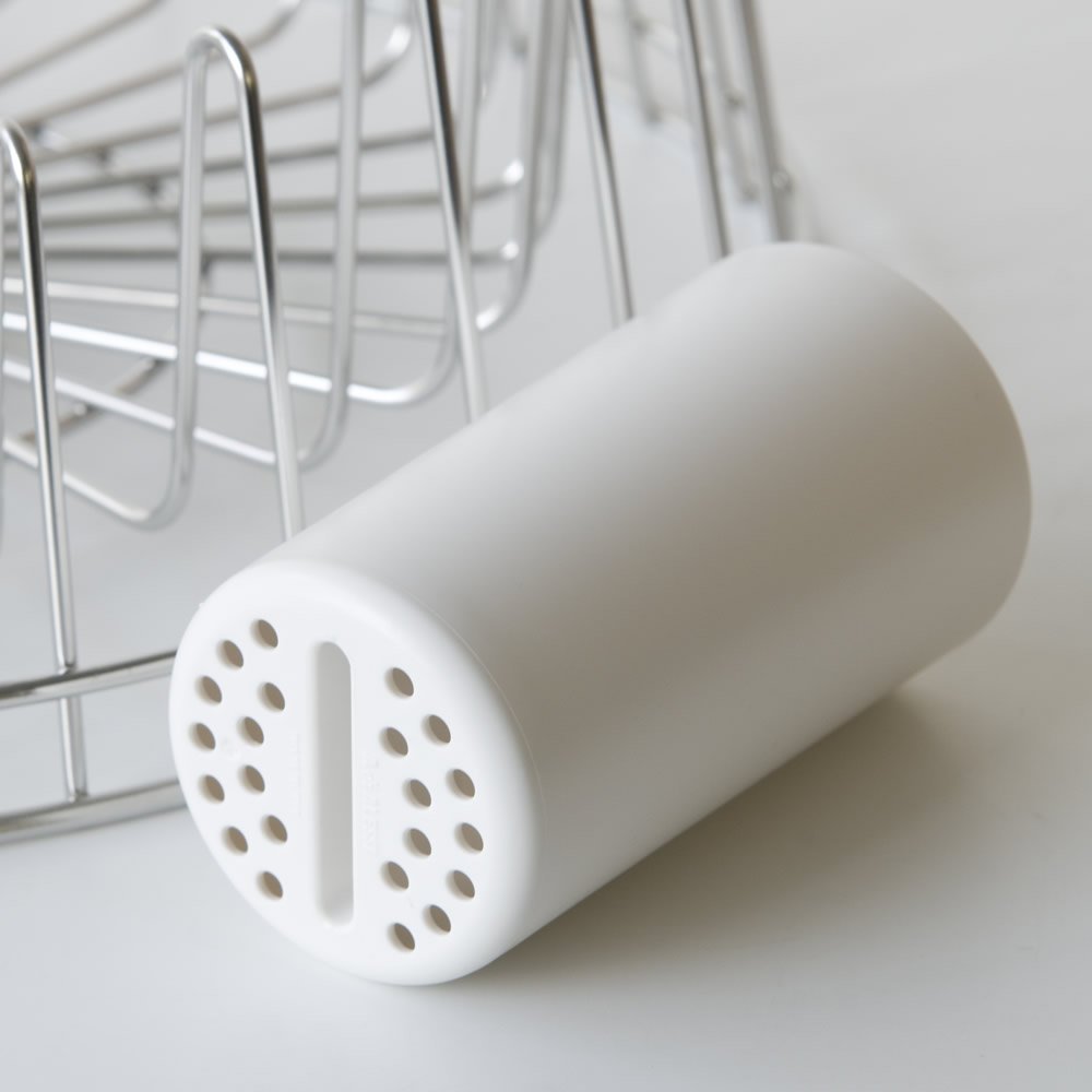 Alessi APD04 "A Tempo" Dish Drainer, Silver