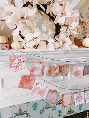 Affirmation Cards for Women: Beautifully Illustrated Inspirational Cards with Positive Affirmations to Help with Gratitude, Mindfulness, Daily Encouragement and Self Care