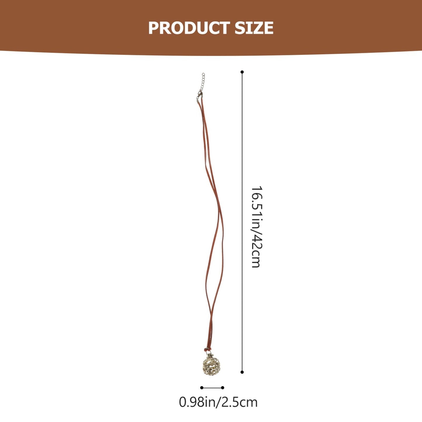 GLEAVI Essential Oil Sachet Ball Diffuser Necklace Choker for Home Fragrance Aromatherapy Jewelry