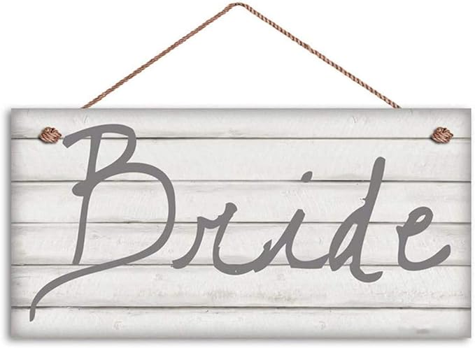 Bride and Groom Wood Signs, Wedding Sign, Shabby Chic Wood, Mr. and Mrs, Wedding Chair Signs 12x6inches(hjd162)