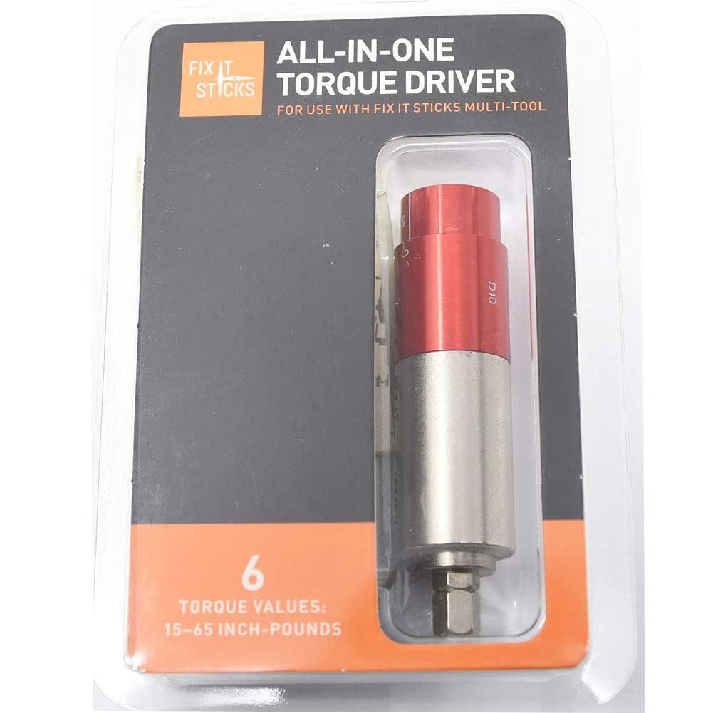 Fix It Sticks Tightening +/- 10% Accurate 15-65 inch-lbs All-In-One Torque Driver Tool