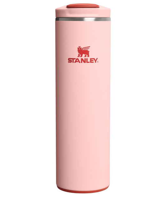 STANLEY Transit FlipTop Mug | Leakproof Coffee Travel Cup | Vacuum Insulated Stainless Steel | Stays Hot or Cold for Hours | BPA-Free | 16 oz | Peach Rose