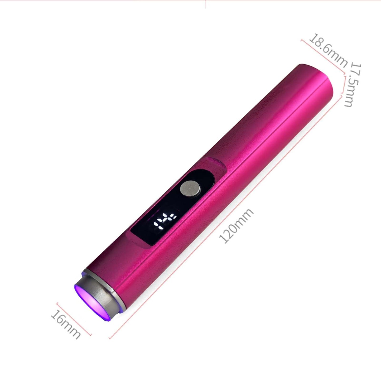 UV Light for Nails, Magnetic Handheld Nail Lamp with Stand, Cordless Rechargeable & LCD Display, 20S/60S Dual Timer Professional Gel Nail Dryer for Home and Salon Use