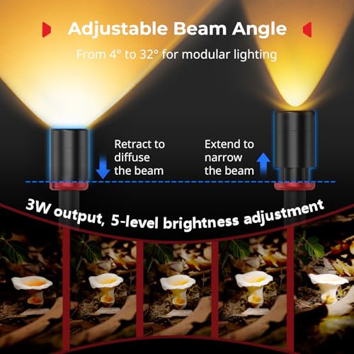 SmallRig RM 03 Macro Photography LED Light - 2 Pack, Adjustable Beam Angle, 5 Colors CRI95 TLCI92, Bendy Light with Cold Shoe Extension Bar, Clamp, Diffuser, Spotlight, Barndoor, Gobos, Stake - 5796 - color: RGB (2 Pack)
