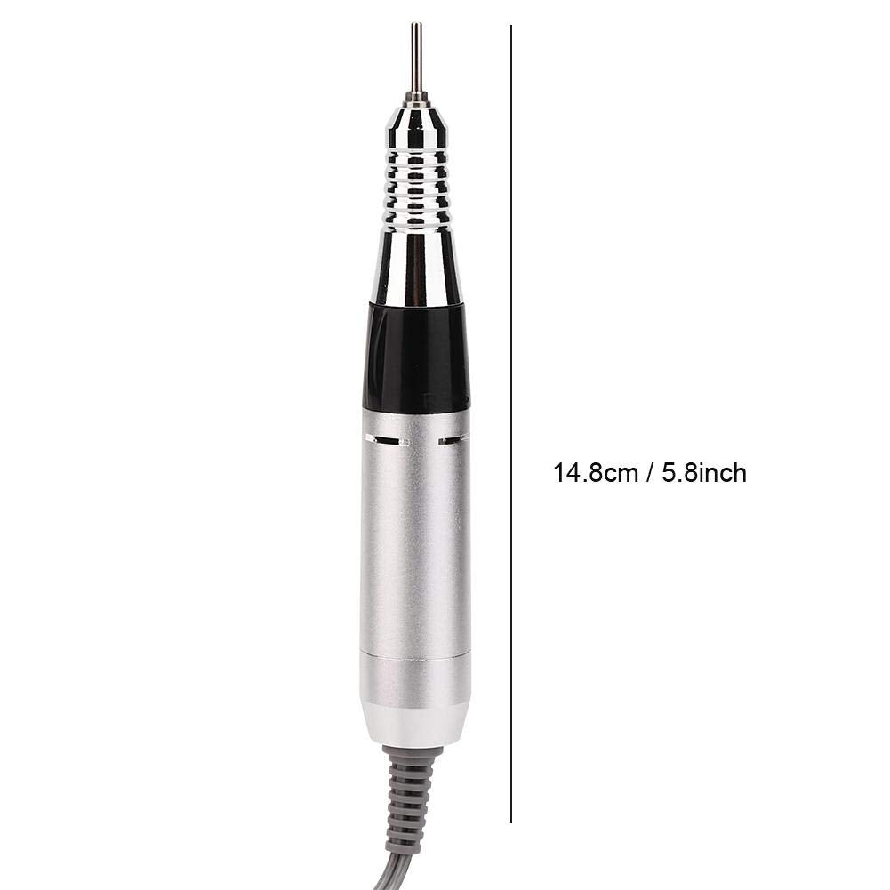 Professional Electric Nail Art Drill Pen Manicure Machine Nail Files Handpiece Nail Drill Pen Replacement Nail Grinding Machine Accessory(01)
