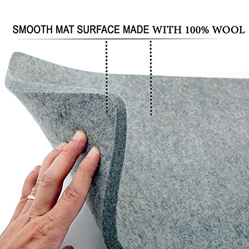 Wool Pressing Mat 24" x 17" for Quilting